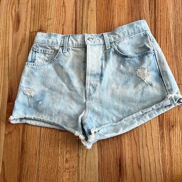 DEREK LAM 10 Crosby drew short- high rise cut off 28 - Picture 1 of 5